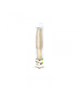 Couteau bois "Baroc Timber"  H205mm -72Pcs