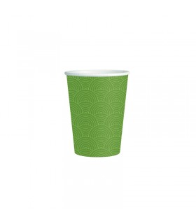 Gobelet Blanc en carton décor Tokyo pour distributeur automatique  H118mm 350ml -100Pcs
