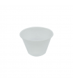 Pot à sauce rond transparent en plastique PS  H40mm 74ml -2500Pcs