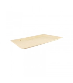 Plateau rectangulaire en bois "Scandinavie" 400x280mm H20mm -10Pcs