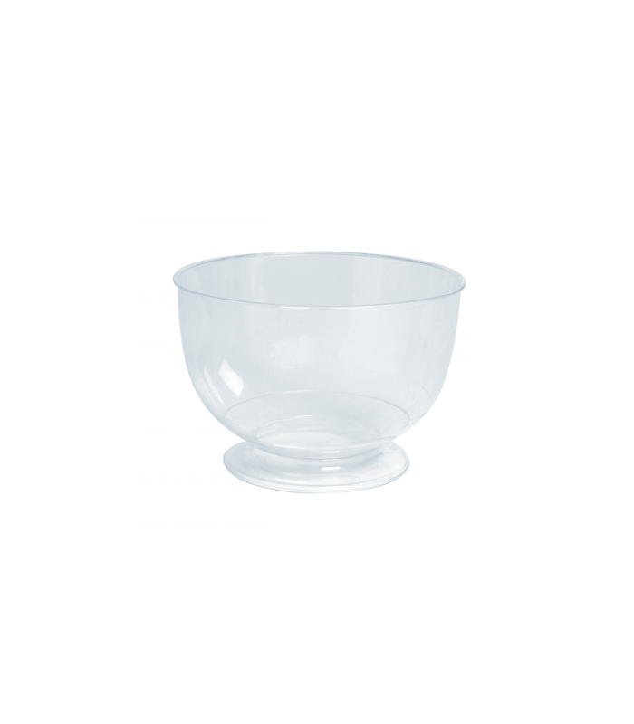 Coupe à dessert en plastique PP cristal   250ml -75Pcs