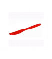 Couteau plastique PS rouge "Majesty"  180 -100Pcs