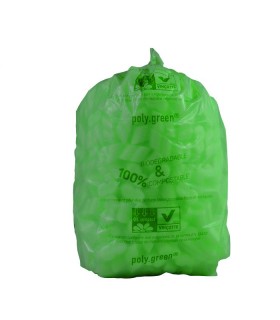 Sac poubelle vert 820 H1 150mm 130000ml -10Pcs