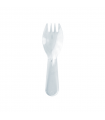 Mini spork plastique transparente 90 -100Pcs