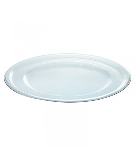 Assiette plastique ronde transparente -500Pcs