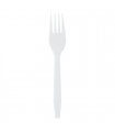 FOURCHETTE BLANCHE EMBALLAGE INDIVIDUEL 155 -1000Pcs