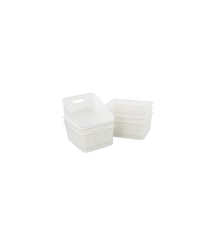Panier plastique tressé beige 170x125mm H50mm -1000Pcs