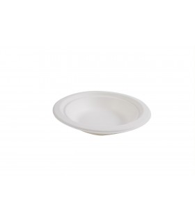 Bol rond blanc en pulpe  H35mm 400ml -50Pcs