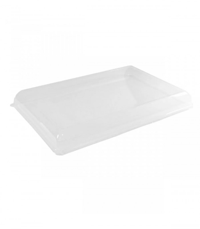 Couvercle dôme transparent en plastique PET 194x141mm H7mm -50Pcs