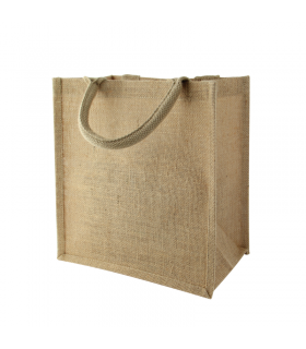 Sac cabas en jute brun 170x260mm H280mm -30Pcs