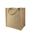Sac cabas en jute brun 170x260mm H280mm -30Pcs