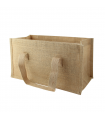 Sac cabas en jute brun 355x180mm H190mm -20Pcs