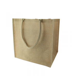 Sac cabas en jute brun  380x330mm H380mm -20Pcs
