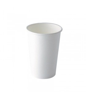 Gobelet AirCup en carton blanc  H110mm 350ml -50Pcs