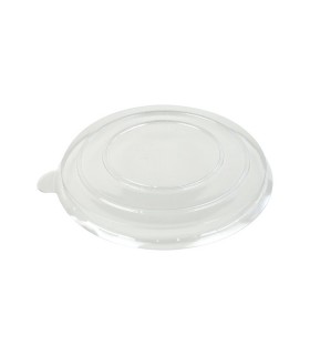 Couvercle Ceramik plat en plastique PET transparent  H25mm -60Pcs