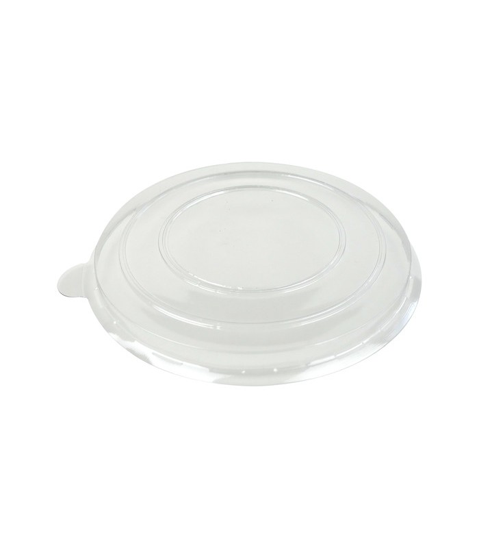 Couvercle Ceramik plat en plastique PET transparent  H25mm -60Pcs