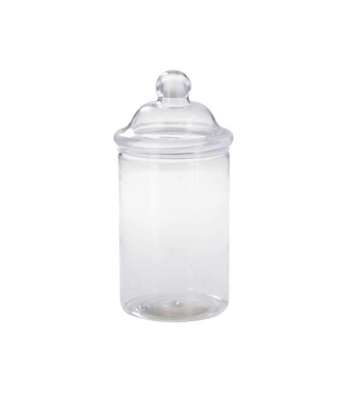 Couvercle dôme transparent en forme de bonbonnière en plastique PP, à visser  H55mm -225Pcs