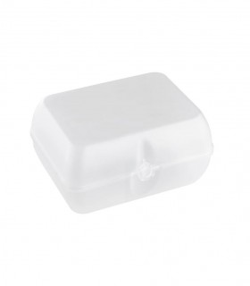 Boite burger réemployable transparent  160x130mm H90mm -24Pcs