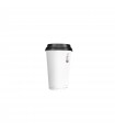 Gobelet Eden blanc en carton sans plastique, Waterbased  H62mm 120ml -50Pcs