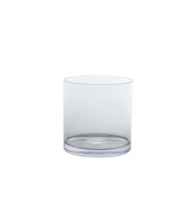 CUPOLY Verre en PET réemployable transparent   H80mm 370ml -36Pcs