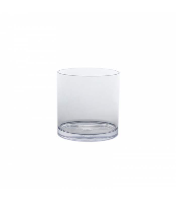 CUPOLY Verre en PET réemployable transparent   H80mm 370ml -36Pcs