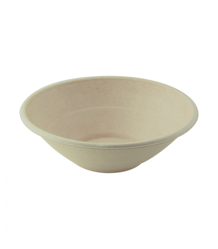 Bol rond brun en pulpe "Poke"   H63mm 950ml -125Pcs