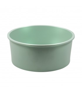 Bol Phoenix en plastique RPET réemployable vert d'eau  H77mm 1500ml -4Pcs