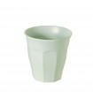 Gobelet Phoenix en plastique RPET réemployable vert d'eau   H89mm 200ml -8Pcs