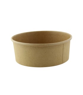 Saladier kraft "Buckaty" multi-usage sans plastic  H50mm 600ml -45Pcs