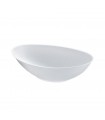 Bol ovale blanc en pulpe "BioNchic" 240x145mm H63mm 1000ml -125Pcs