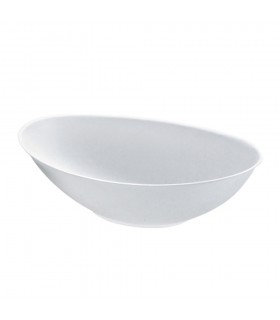 Bol ovale blanc en pulpe "BioNchic" 270x165mm H77mm 1500ml -100Pcs