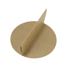 Diviseur 2 parties en carton brun 130mm H61mm -360Pcs