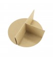 Diviseur 3 parties en carton brun 162mm H69mm -360Pcs