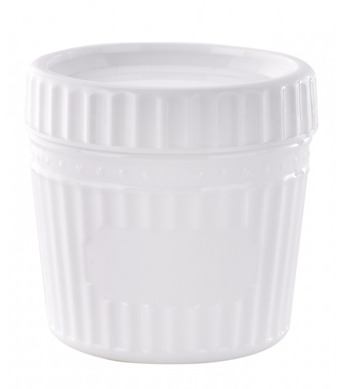 Combo Bol CookShow verre opale + Couv en plastique PP  H78mm 260ml -48Pcs