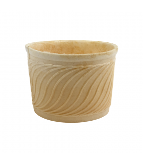 Bols comestibles à la farine de blé Eddy  H65mm 250ml -135Pcs