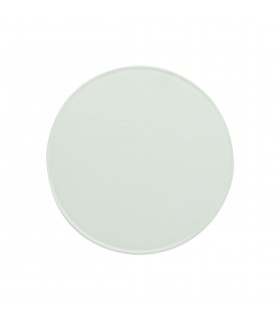 Couvercle plat blanc en carton sans matière plastique, Waterbased  H12mm -50Pcs