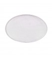 Grille à pizza ronde aluminium à fond ajouré  H4mm -12Pcs