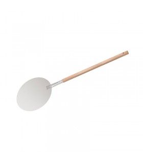 Pelle à Pizza ronde avec poignée en bois diamètre 950x305mm H15mm -12Pcs