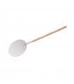 Pelle à Pizza ronde avec poignée en bois diamètre 950x305mm H15mm -12Pcs