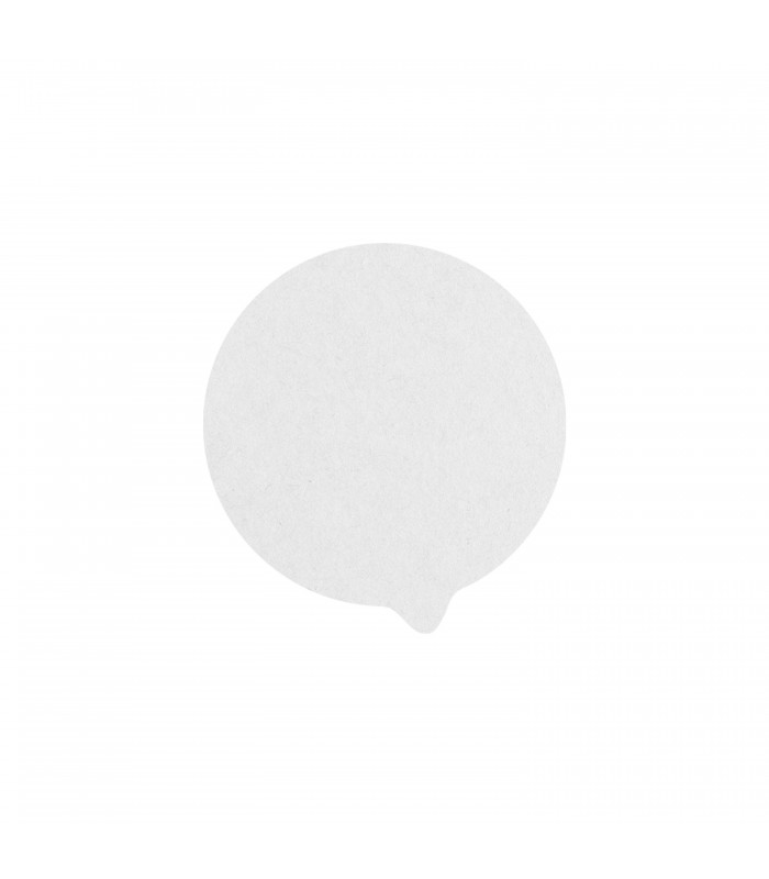 Opercule scellable en papier blanc -1000Pcs