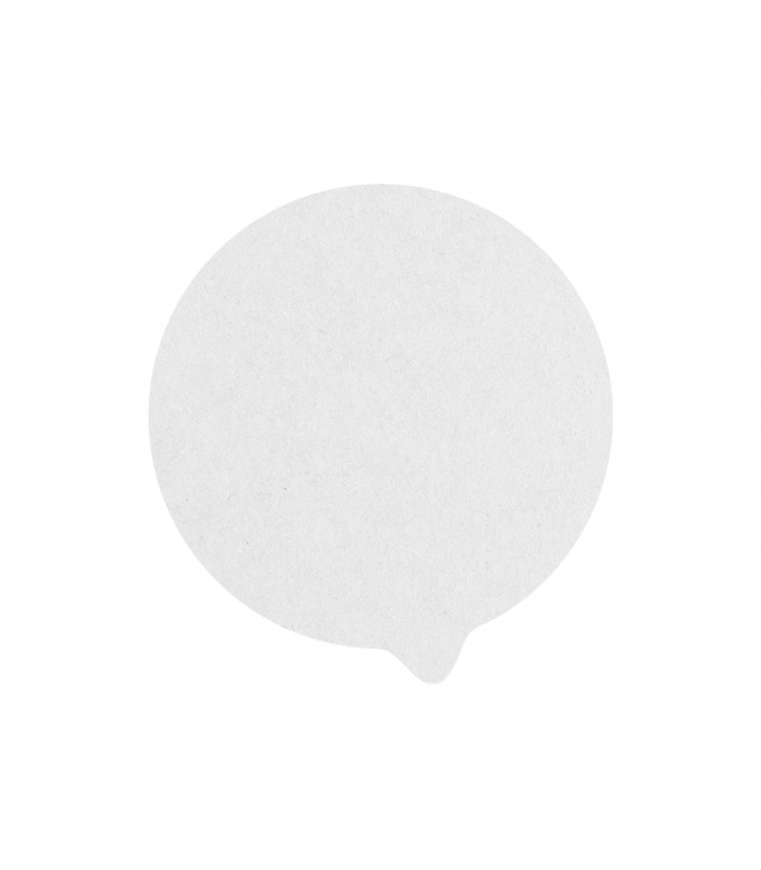 Opercule scellable en papier blanc -500Pcs