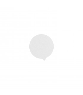 Opercule scellable en papier blanc -1000Pcs