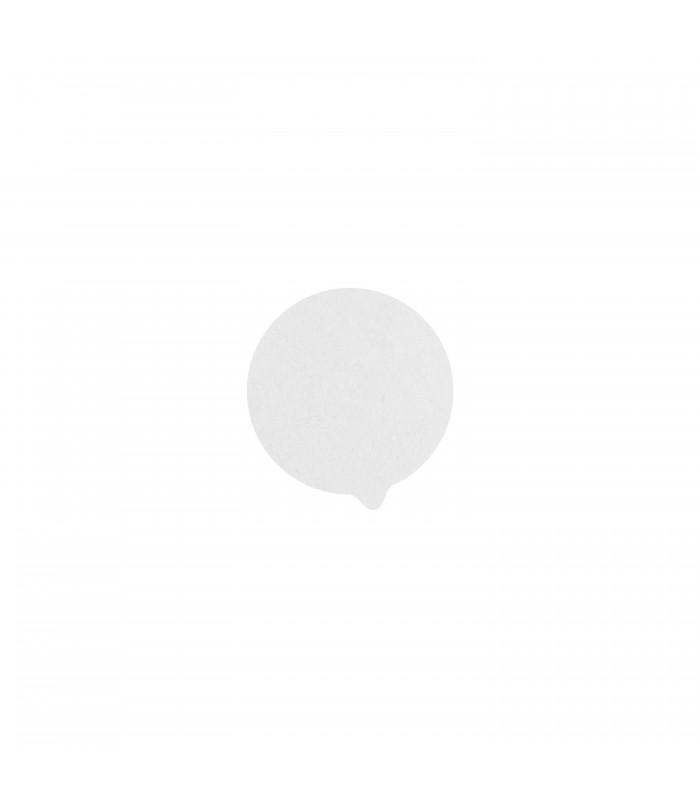Opercule scellable en papier blanc -1000Pcs