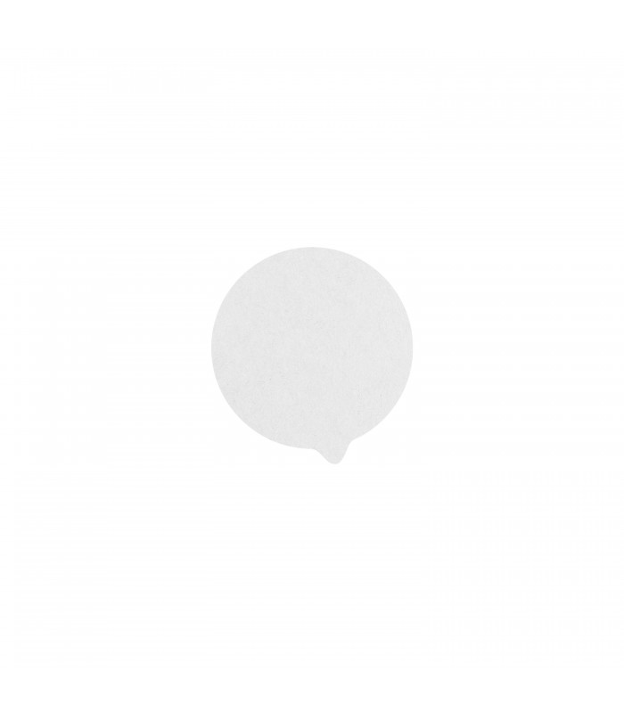 Opercule scellable en papier blanc -1000Pcs
