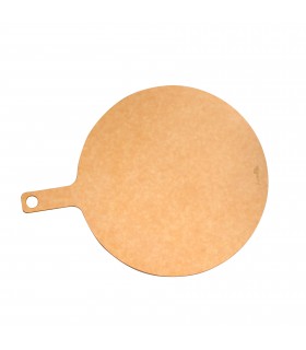 Phoenix  Planche ronde couleur naturel en fibre de bois 460x355mm H6mm -4Pcs
