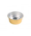 Opseal Pot aluminium couleur or/argenté   H55mm 620ml -50Pcs
