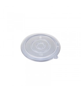 Opseal Couvercle translucide PP pour pots 210LU140 gamme -50Pcs