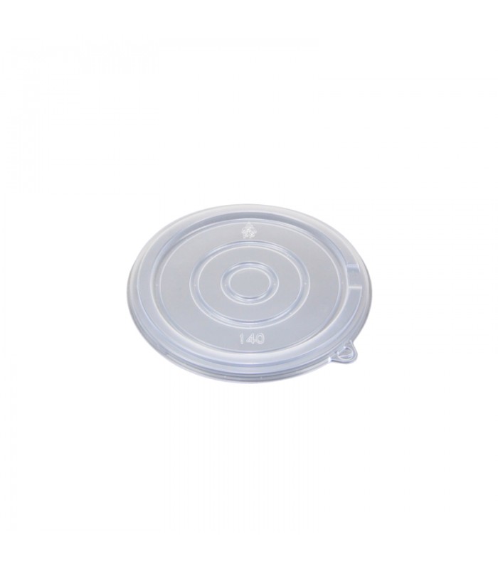 Opseal Couvercle translucide PP pour pots 210LU140 gamme -50Pcs