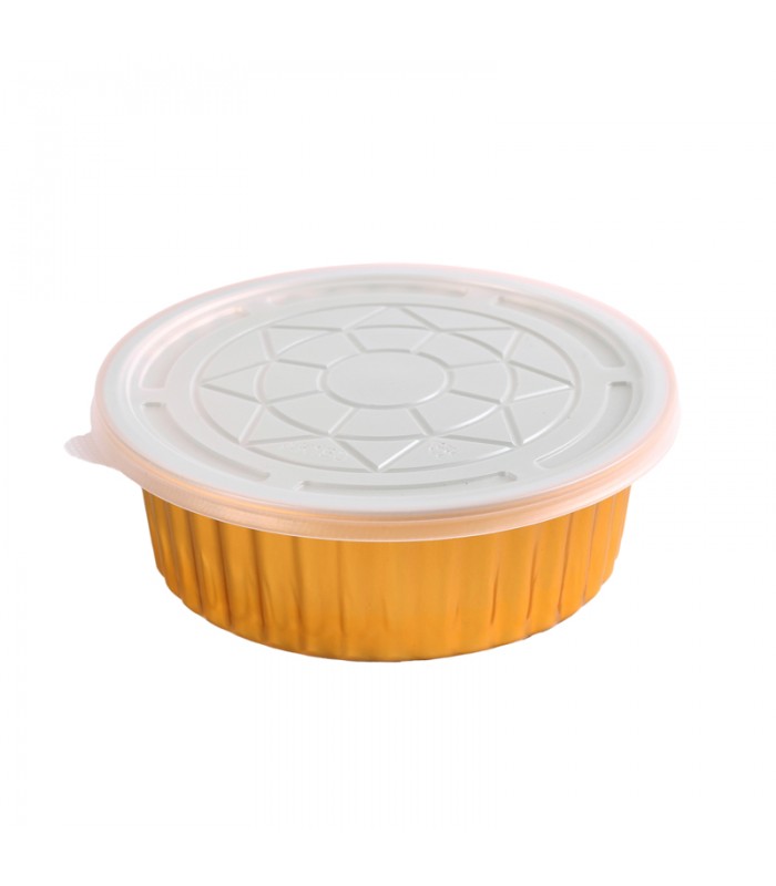Opseal Couvercle translucide PP pour pot 210LU1801370 -50Pcs