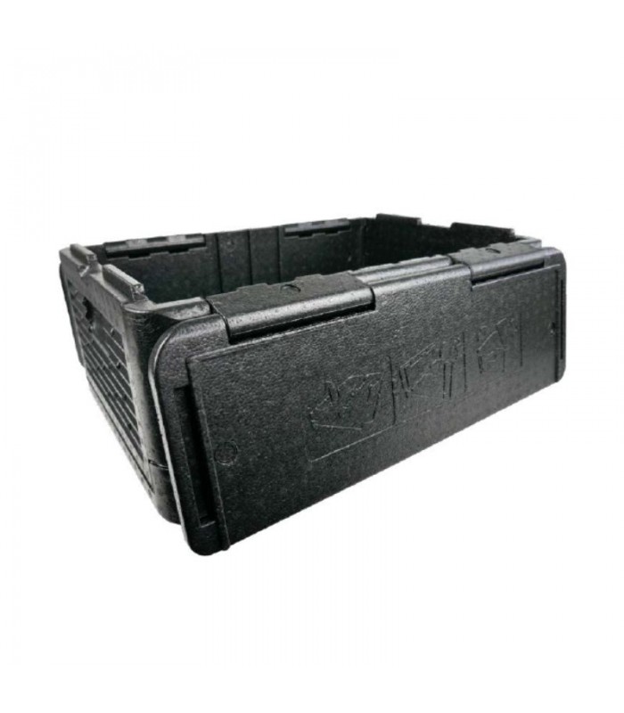 Box pliante isotherme noire 600x400mm H250mm -1Pcs